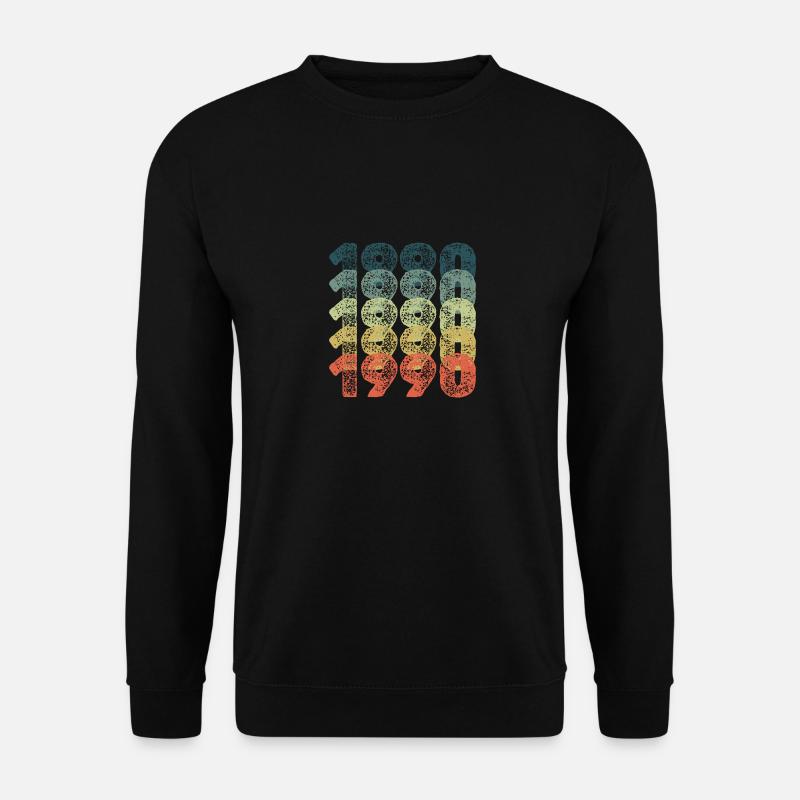 Jahr 1990 - Unisex Pullover - Schwarz