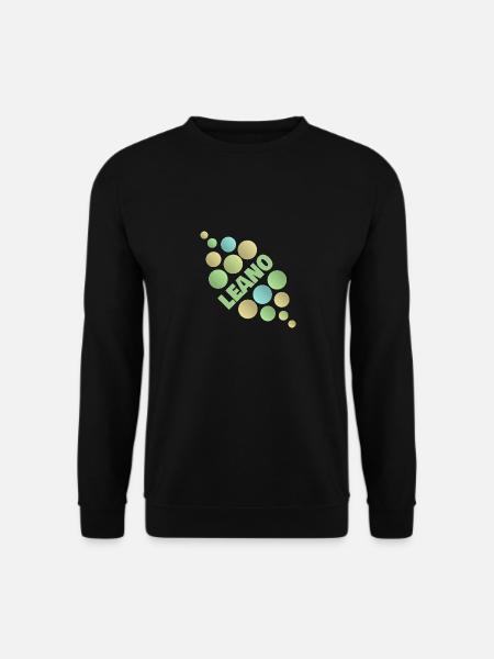 Geschenkidee Leano - Unisex Pullover - Schwarz