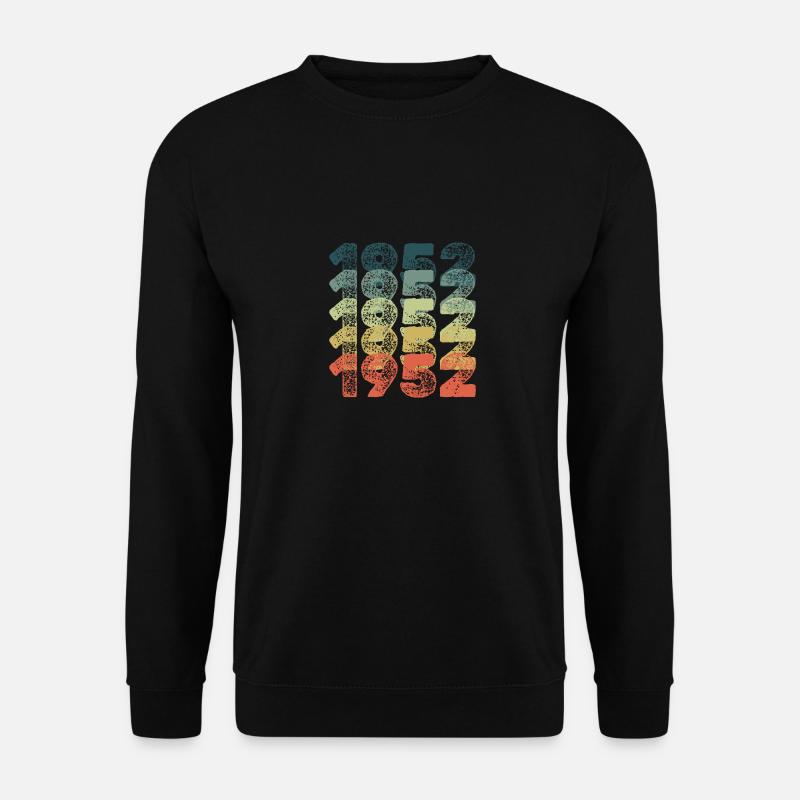 Birthday 1952 - Unisex Sweatshirt - black