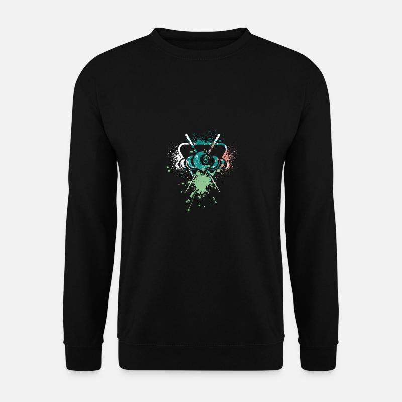 Cool splash pool billiards - Unisex Sweatshirt - black