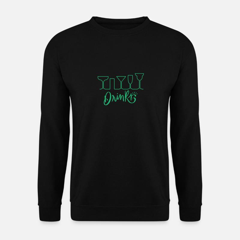 Getränke Galore Drinks - Unisex Pullover - Schwarz