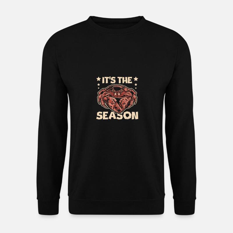 Crabe C’est la saison - Sweat-shirt Unisexe - noir