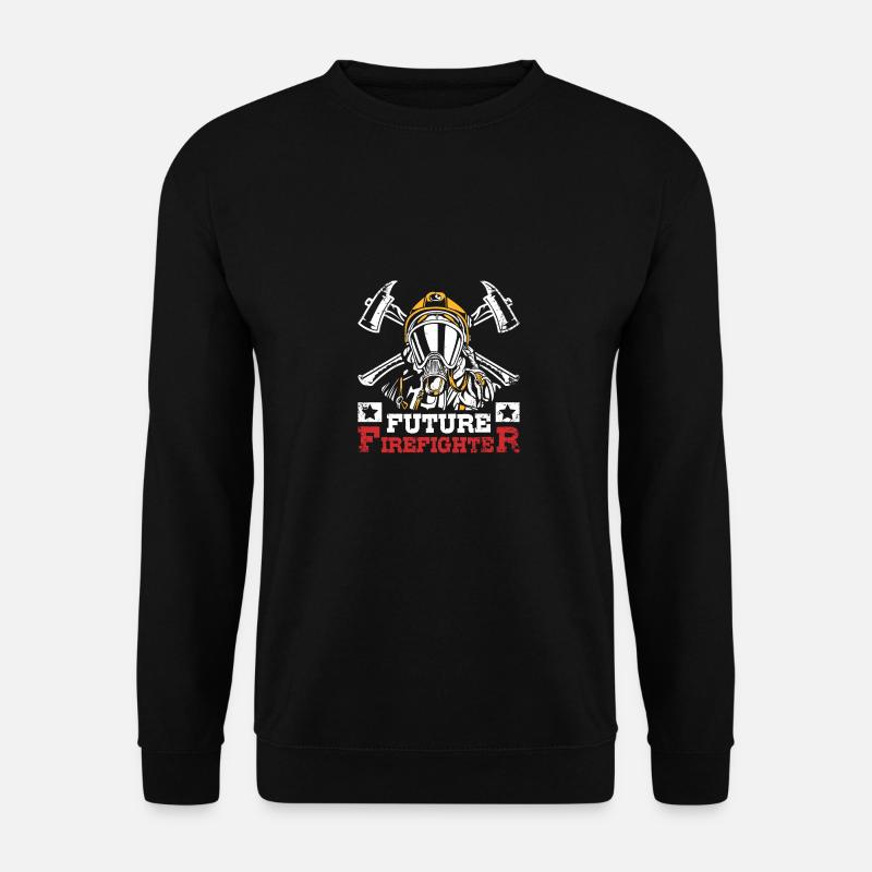 Future firefighter - Unisex Sweatshirt - black