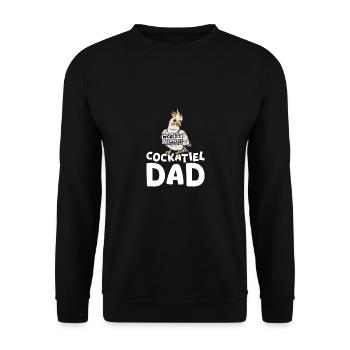 Le plus grand papa calopsitte du monde - Sweat-shirt Unisexe - noir - Devant - Alina (178cm) & Michal (187cm)
