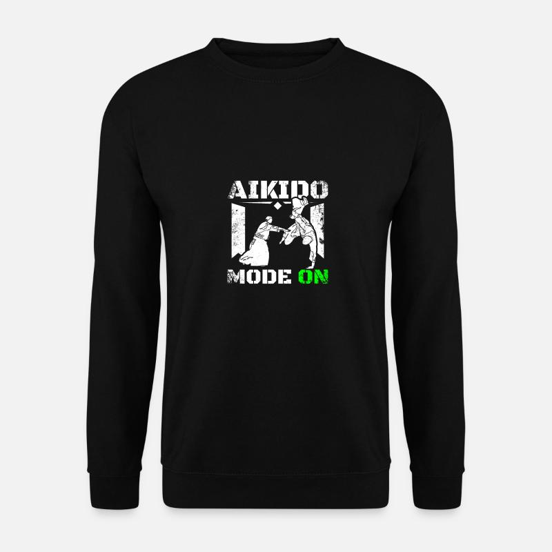 Mode Aïkido activé - Sweat-shirt Unisexe - noir