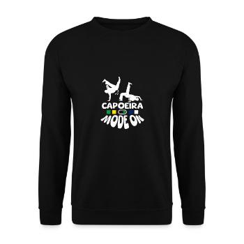 Mode capoeira activé - Sweat-shirt Unisexe - noir - Devant - Alina (178cm) & Michal (187cm)