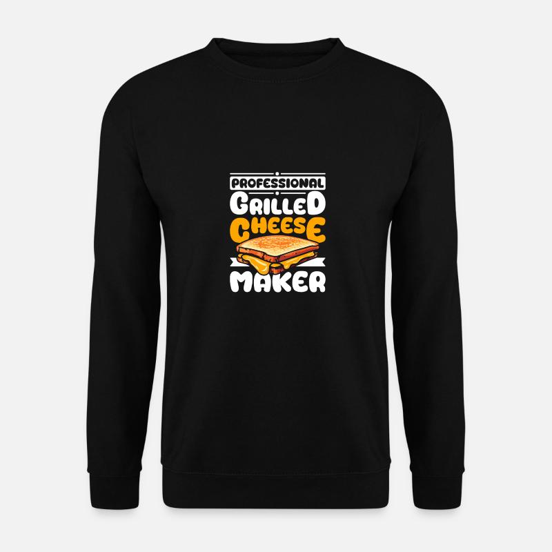 Professional Grilled cheese maker - Unisex Sweatshirt - black
