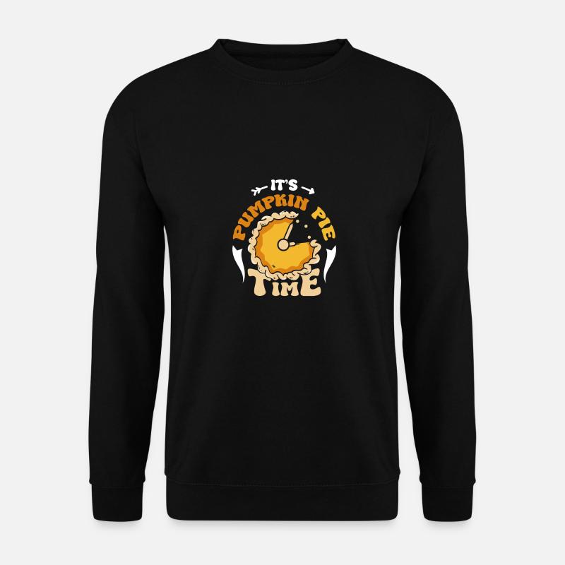 It's pumpkin pie time - Unisex Sweatshirt - black