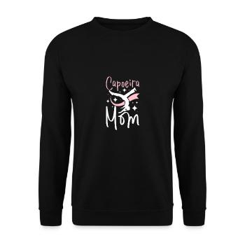 Fête des mères Mama Capoeira Mom - Sweat-shirt Unisexe - noir - Devant - Alina (178cm) & Michal (187cm)