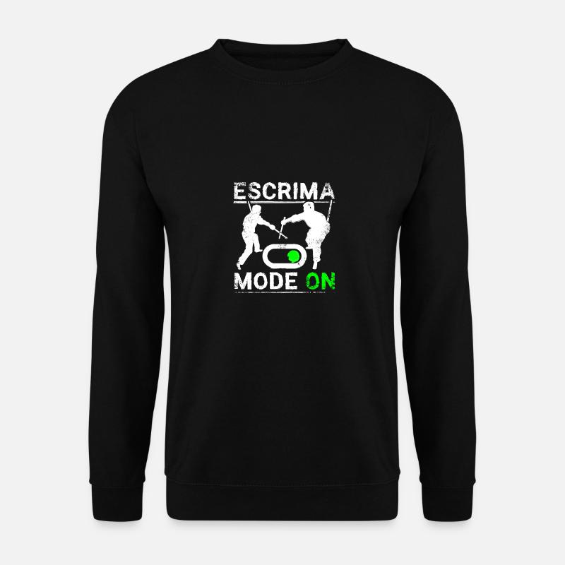 Escrima mode on - Unisex Sweatshirt - black