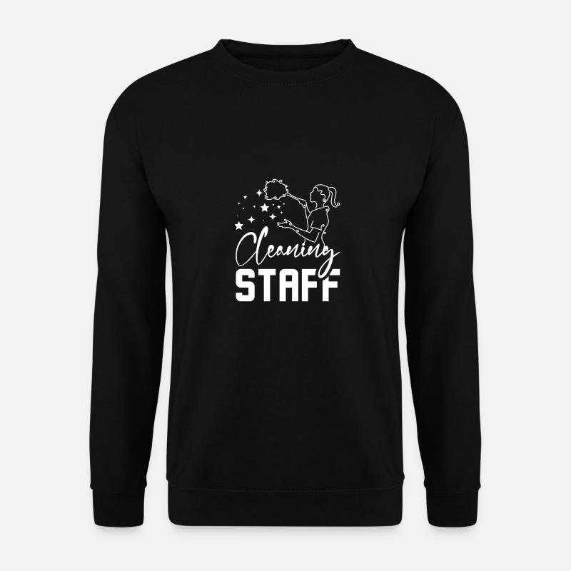 Housekeeping cleaning staff - Unisex Sweatshirt - black