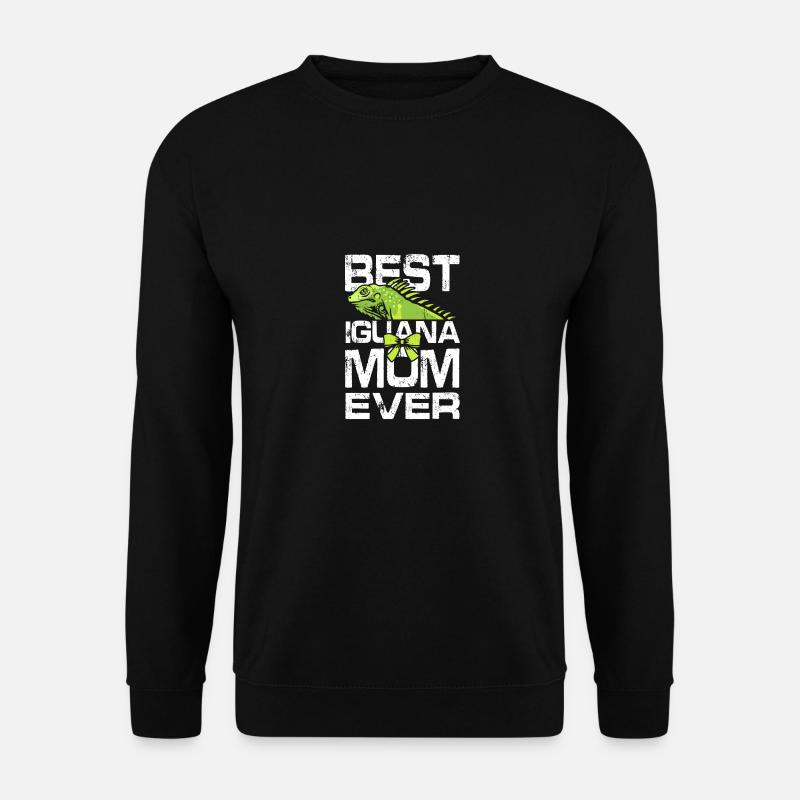 Best Iguana mom ever - Unisex Pullover - Schwarz