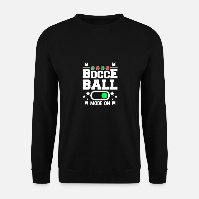 Mode Pétanque activé - Sweat-shirt Unisexe - noir