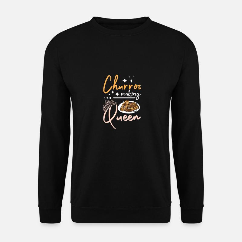 Churros making queen - Unisex Sweatshirt - black