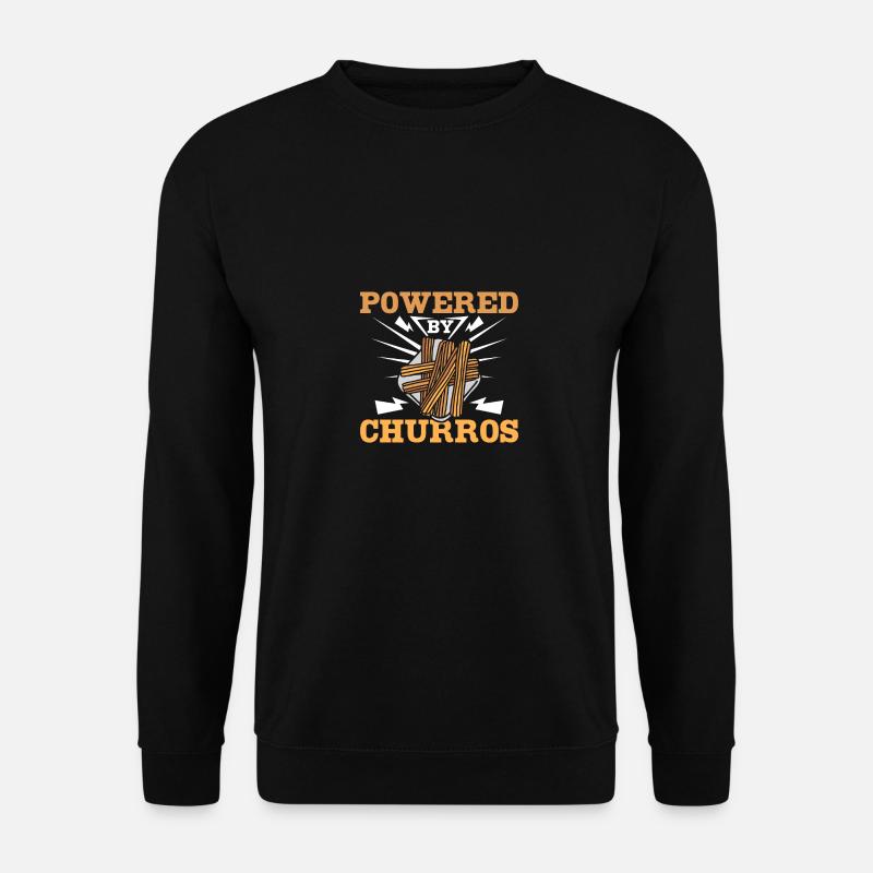 Powered by Churros - Unisex Sweatshirt - black