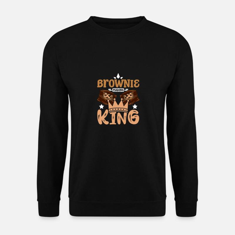 Brownie making king - Unisex Sweatshirt - black