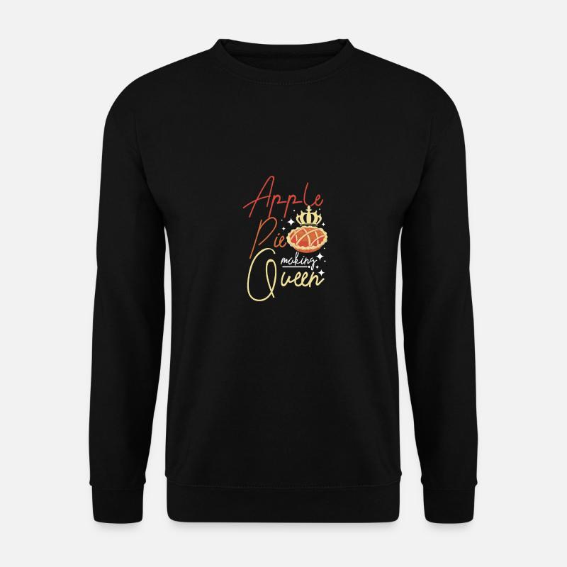 Apple pie making queen - Unisex Sweatshirt - black