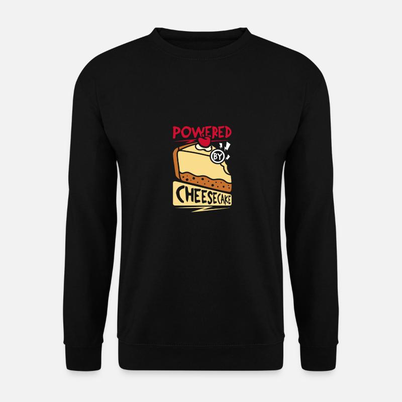 Propulsé par Cheesecake - Sweat-shirt Unisexe - noir