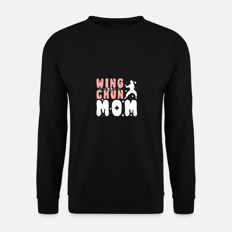Mother's day Wing chun Mama Mom - Unisex Pullover - Schwarz