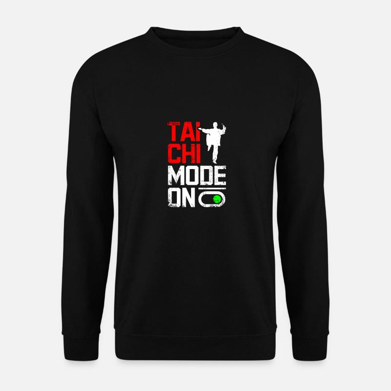 Mode Tai chi activé - Sweat-shirt Unisexe - noir