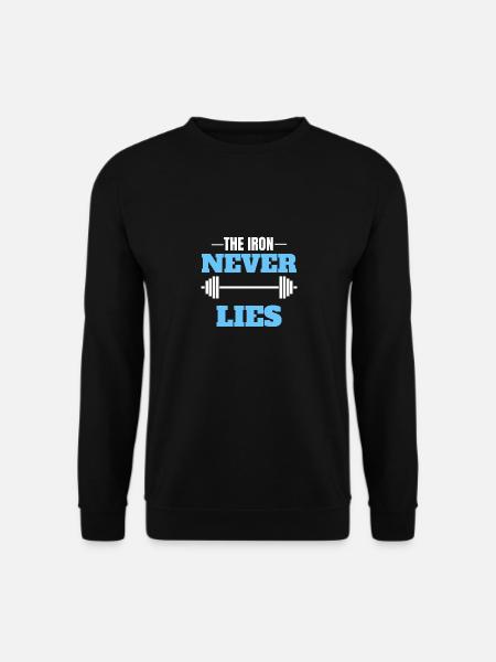 Body Building Weights Sport Gift - Unisex Sweatshirt - black