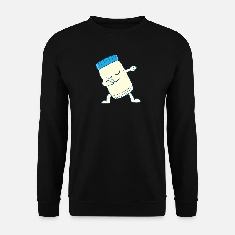 Mayonnaise - dance, dab, dabbing - Unisex Sweatshirt - black