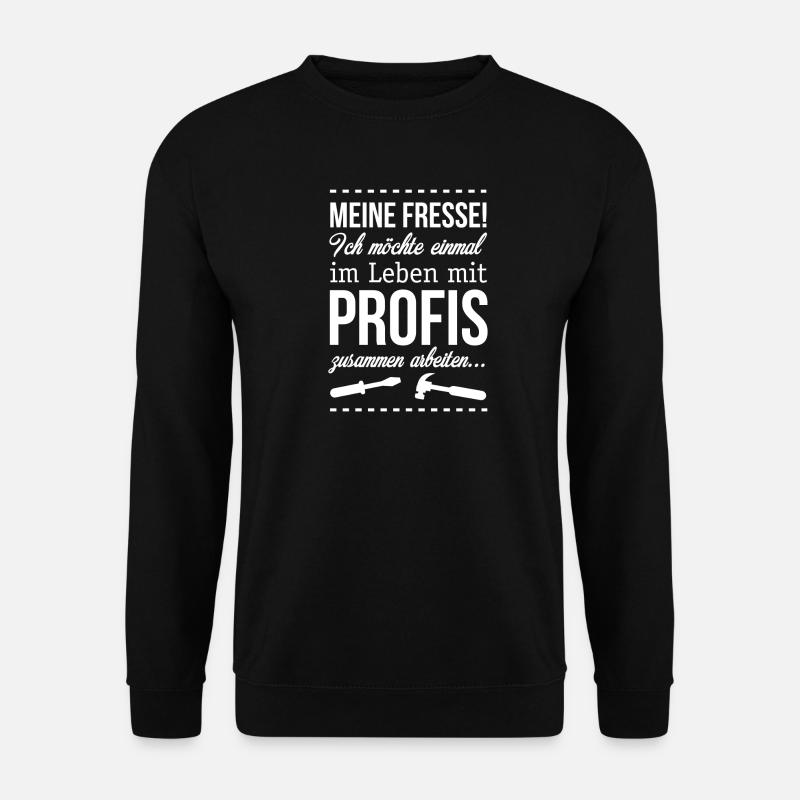 Handwerker Profi - Unisex Pullover - Schwarz