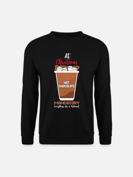 Weihnachten Weihnachtsmann Geschenke - Unisex Pullover - Schwarz