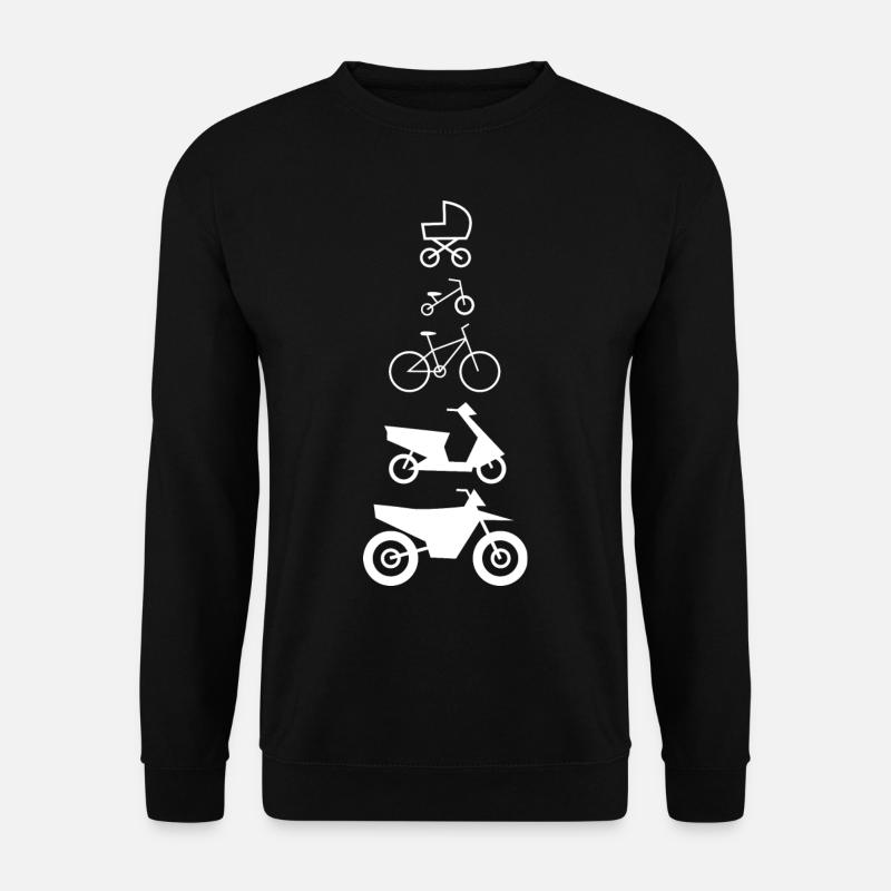 Motorcycle career - Unisex Sweatshirt - black