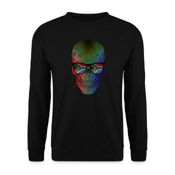 Südafrika - Unisex Pullover - Schwarz - Vorne - Alina (178cm) & Michal (187cm)