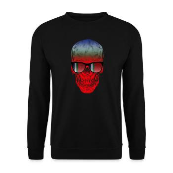 Republik Maluku Selatan - Unisex Pullover - Schwarz - Vorne - Alina (178cm) & Michal (187cm)