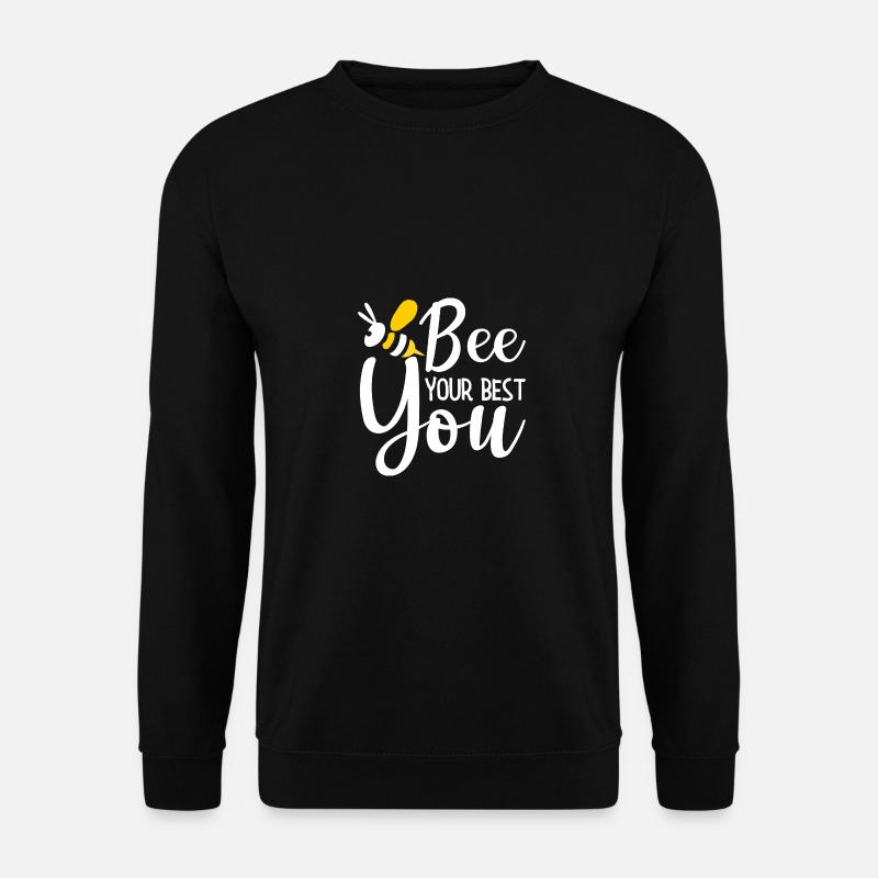 Bee Your Best You 2 - Unisex Pullover - Schwarz