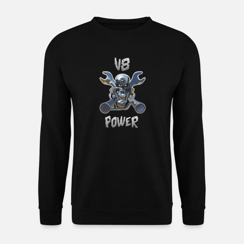 Motor V8 Power - Unisex Pullover - Schwarz