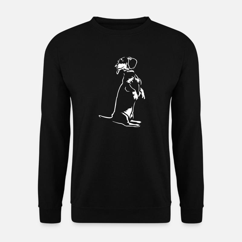 Dachshund "Black Edition" - Unisex Sweatshirt - black