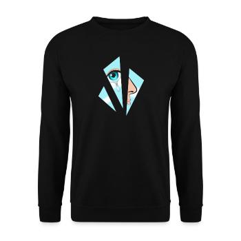 memoires - Sweat-shirt Unisexe - noir - Devant - Alina (178cm) & Michal (187cm)