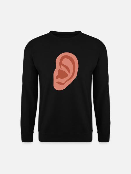 Big ear - Unisex Sweatshirt - black