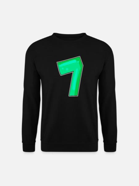 Numéro 7 Numéro Sept - Sweat-shirt Unisexe - noir