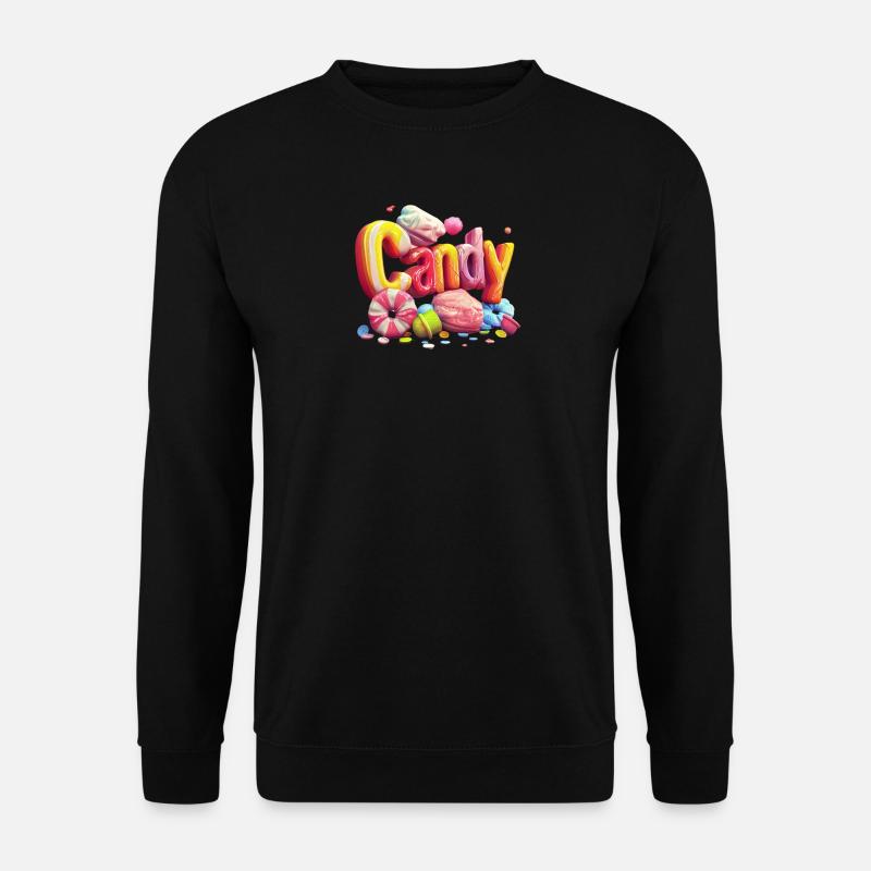candy lover - Unisex Sweatshirt - black