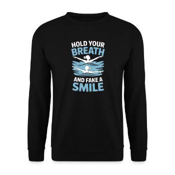 Natation synchronisée Natation artistique Sports nautiques - Sweat-shirt Unisexe - noir - Devant - Alina (178cm) & Michal (187cm)