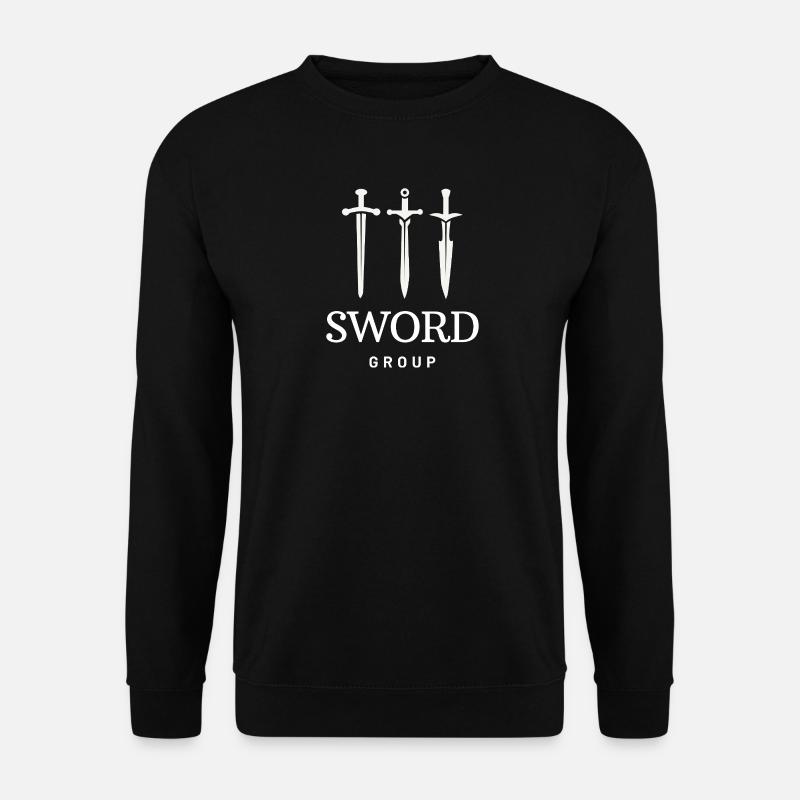 Sword_group - Unisex Pullover - Schwarz