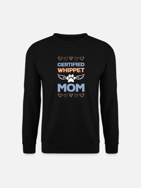 Zertifizierte Whippet Mama - Unisex Pullover - Schwarz