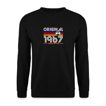 Original 1967 Édition Limité - Sweat-shirt Unisexe - noir - Devant - Alina (178cm) & Michal (187cm)
