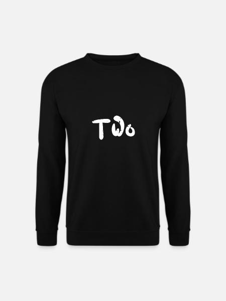 Two - Birthday - Unisex Pullover - Schwarz