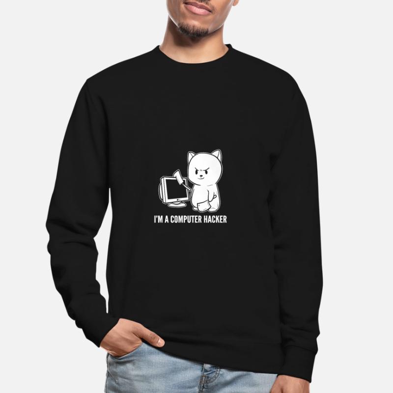 Computer Hacker Funny Computer Geek. Gift Unisex Sweatshirt