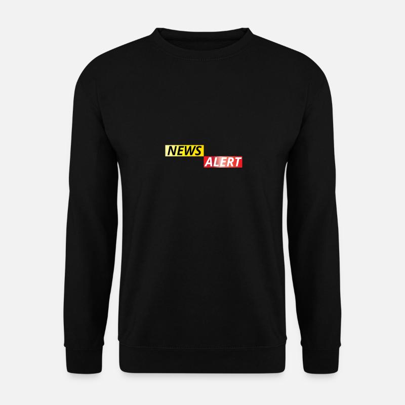 News Alert - Unisex Pullover - Schwarz