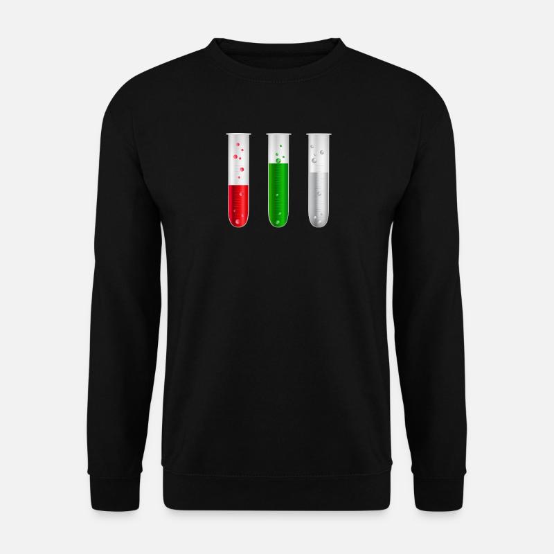 Mélange d’Augsbourg - Rouge Vert Blanc - Sweat-shirt Unisexe - noir
