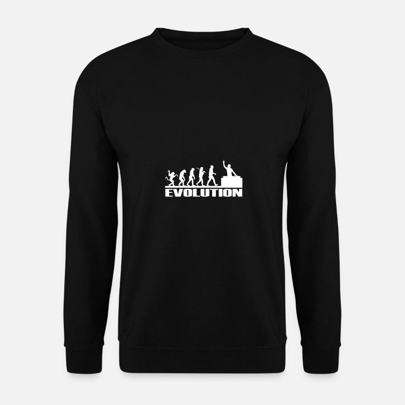 DJ Discjockey Evolution - Unisex Pullover - Schwarz