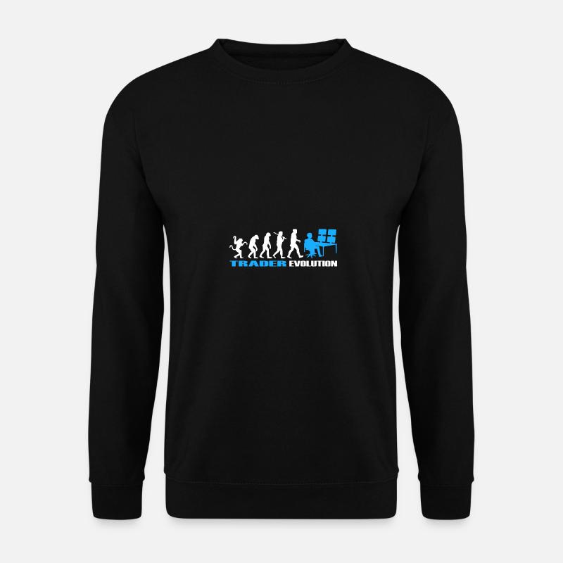 Trader Trading Evolution - Unisex Sweatshirt - black
