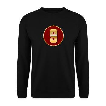 Numéro d’or 9 - Sweat-shirt Unisexe - noir - Devant - Alina (178cm) & Michal (187cm)