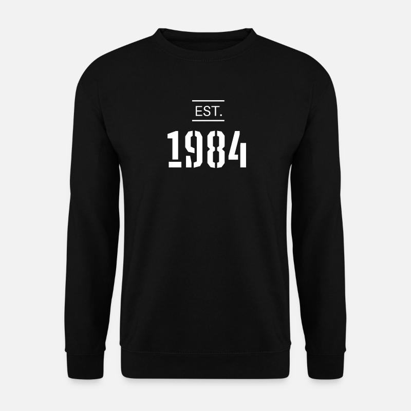 Fondée en 1984 - Sweat-shirt Unisexe - noir